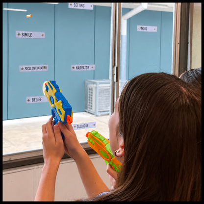 Vocabulary Fly Swat and Shoot Out | 2-in-1 Whole Class Review Games