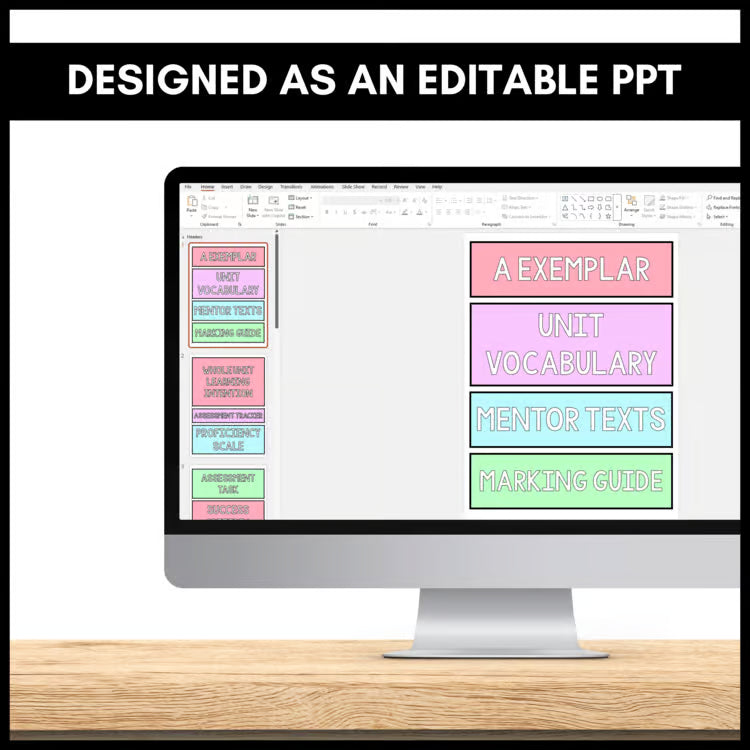 Narrative Writing | Learning Wall Structure Kit (Headers, Dividers, Graphics)
