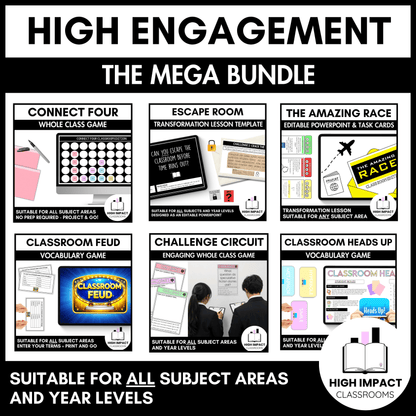 High-Engagement Gamification | Digital and Print Activities - The Mega Bundle