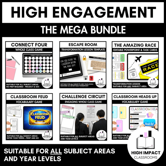 High-Engagement Gamification | Digital and Print Activities - The Mega Bundle