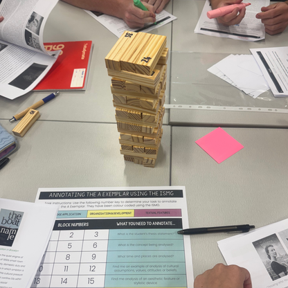 A Exemplar Jenga | Assessment Gamification | Editable Template