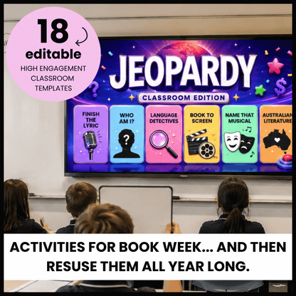 Book Week 2026 | The Ultimate High Engagement Bundle | Years 5–9