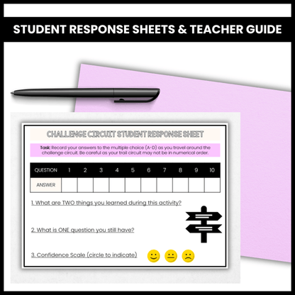 Challenge Circuit | Editable Whole Class Activity | All Subjects