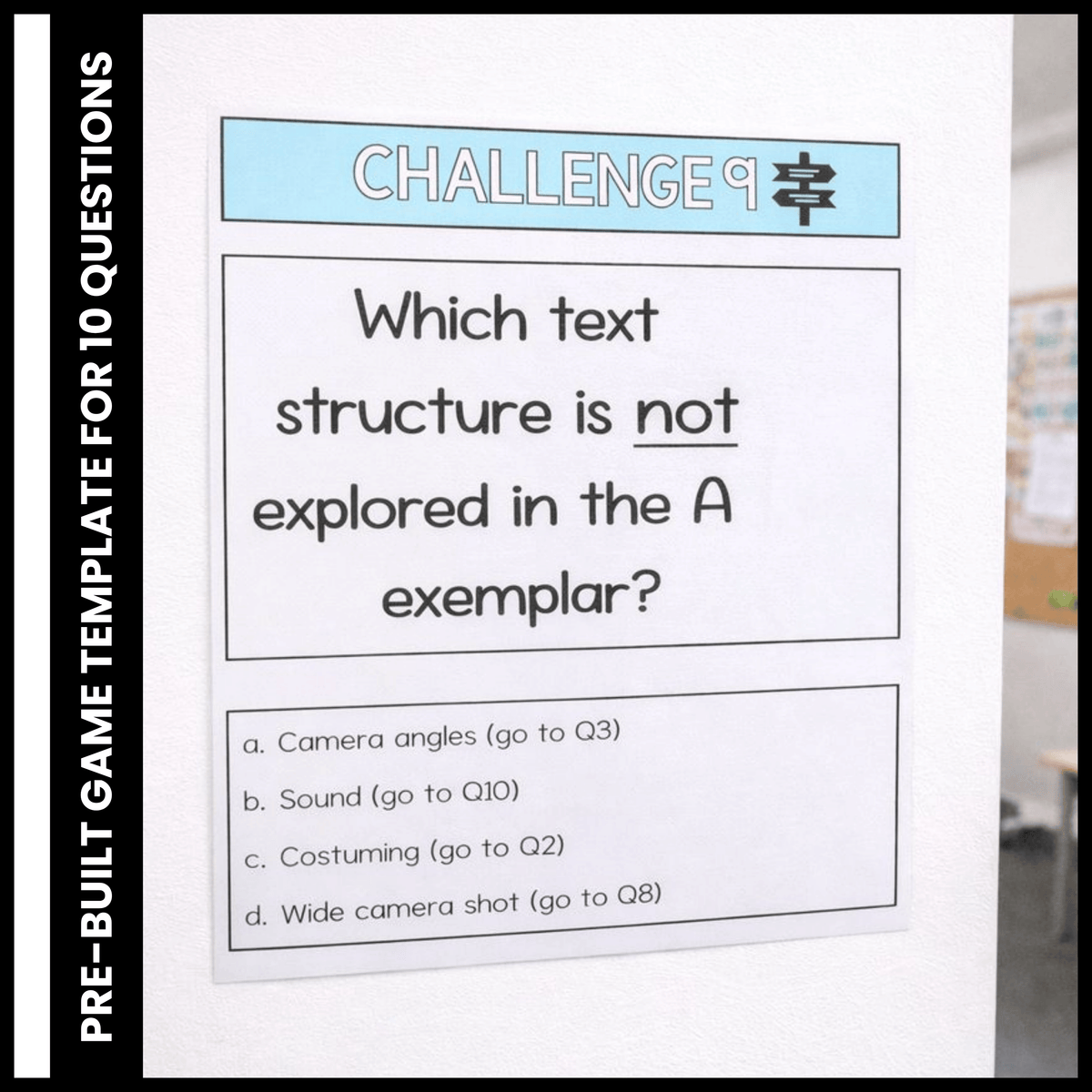 Challenge Circuit | Editable Whole Class Activity | All Subjects
