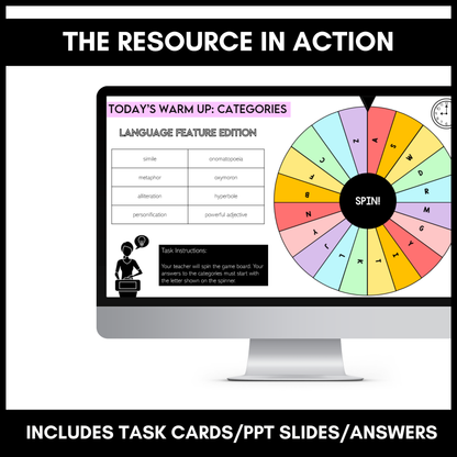 Literacy Warm-Ups MEGA Bundle | Years 7–9 | 150+ Print & Digital