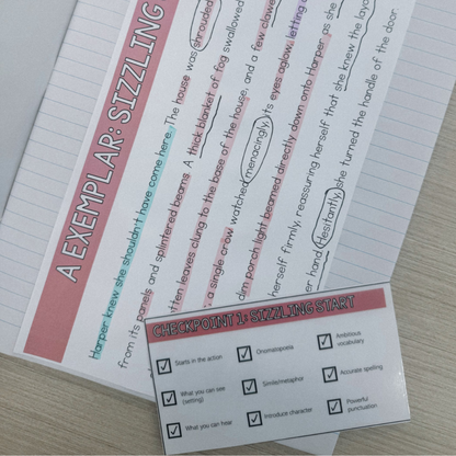 Narrative Writing Toolkit | Success Criteria, Exemplar PPT & Handout | Y7–9