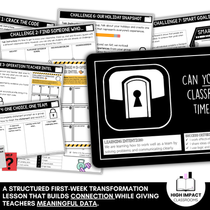 Back to School Engagement Bundle | Whole-Class Activities